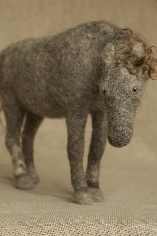 needle felted horse needle felted horse